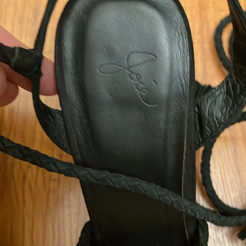 3 for $25! JOIE Banji Sandals Black Women’s Sz 37.5 / 7‎ - Picture 3 of 10